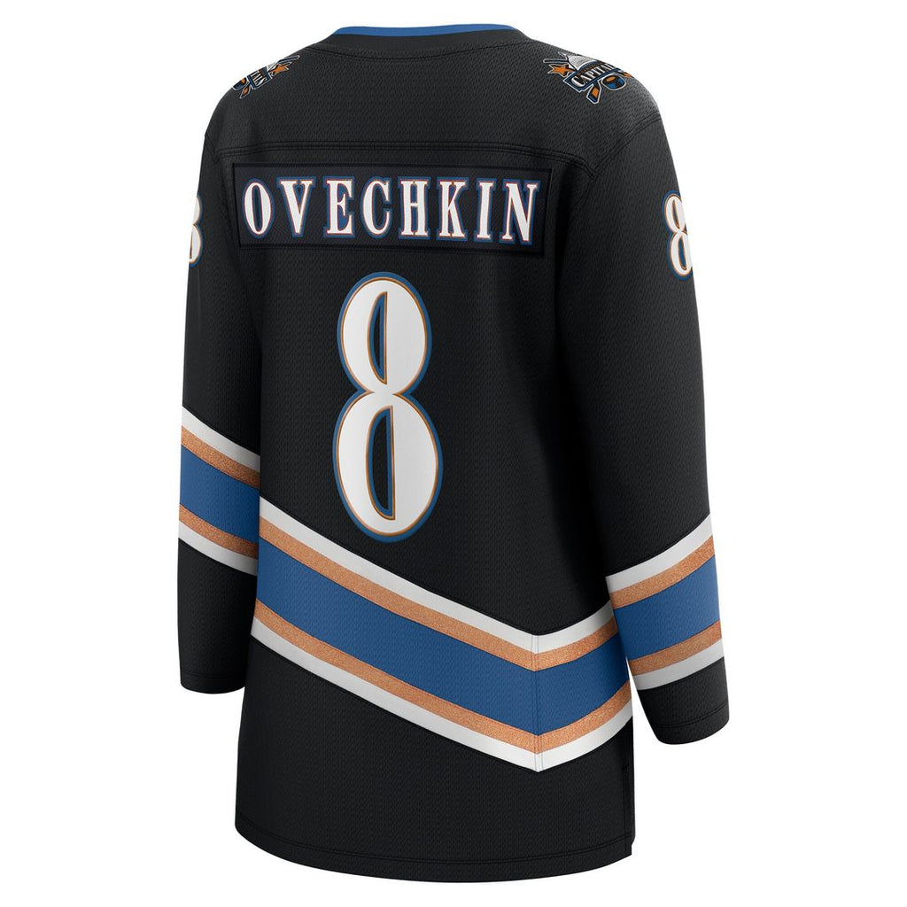 Alexander Ovechkin Washington Capitals Fanatics Women's Away Breakaway Jersey - White
