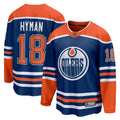 Zach Hyman Edmonton Oilers Fanatics Home Breakaway Player Jersey - Royal