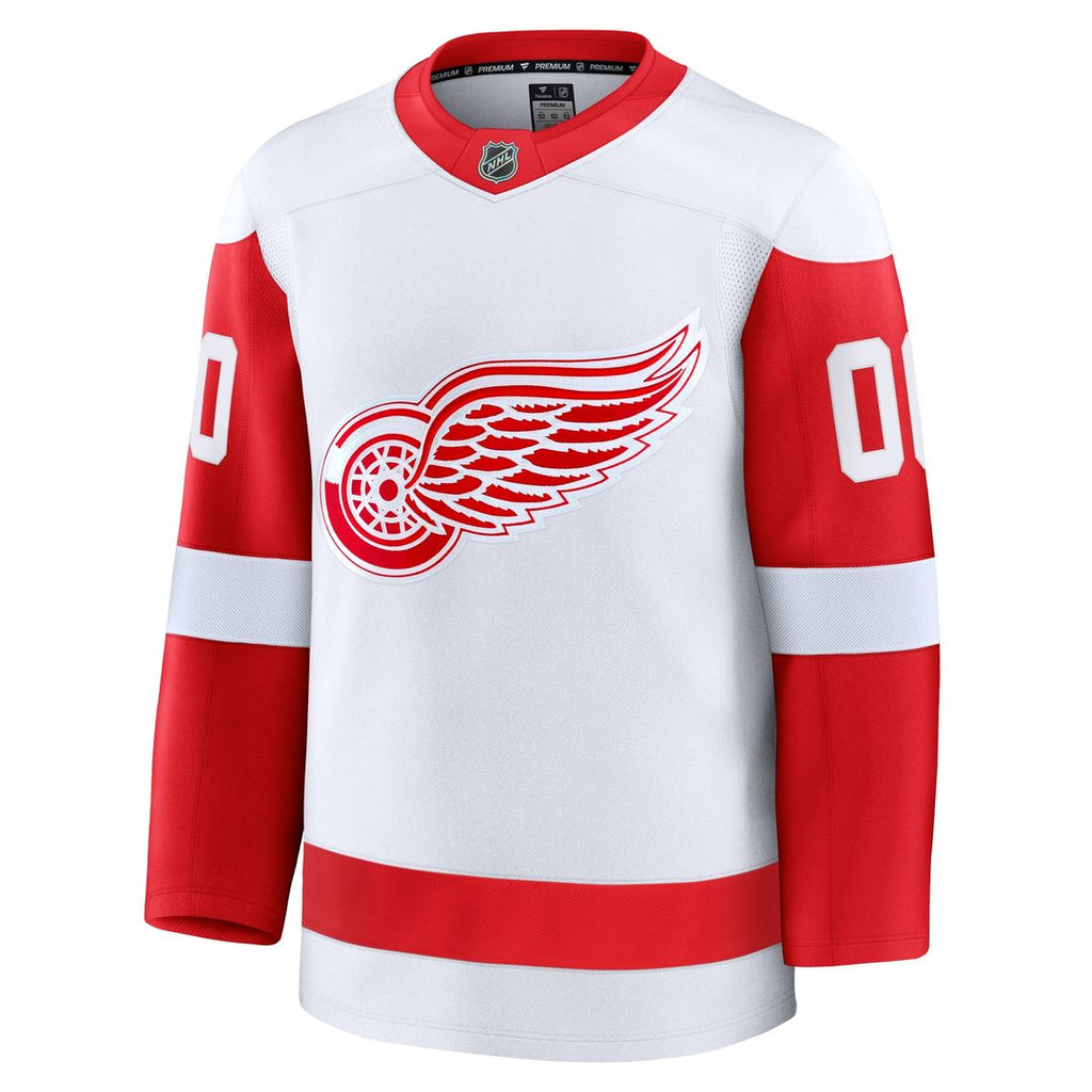Detroit Red Wings Fanatics Home Premium Custom Jersey - Red
