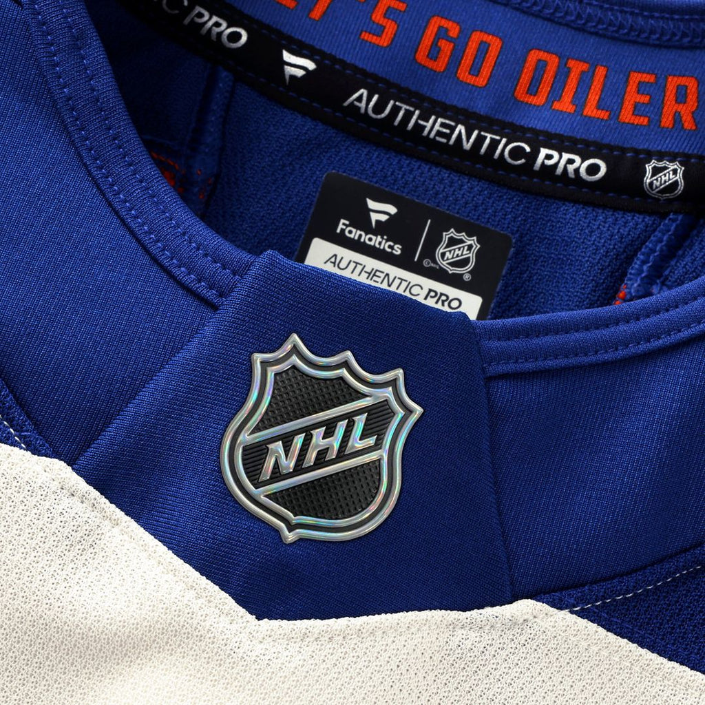 Edmonton Oilers Fanatics Alternate Authentic Pro Jersey - Light Beige