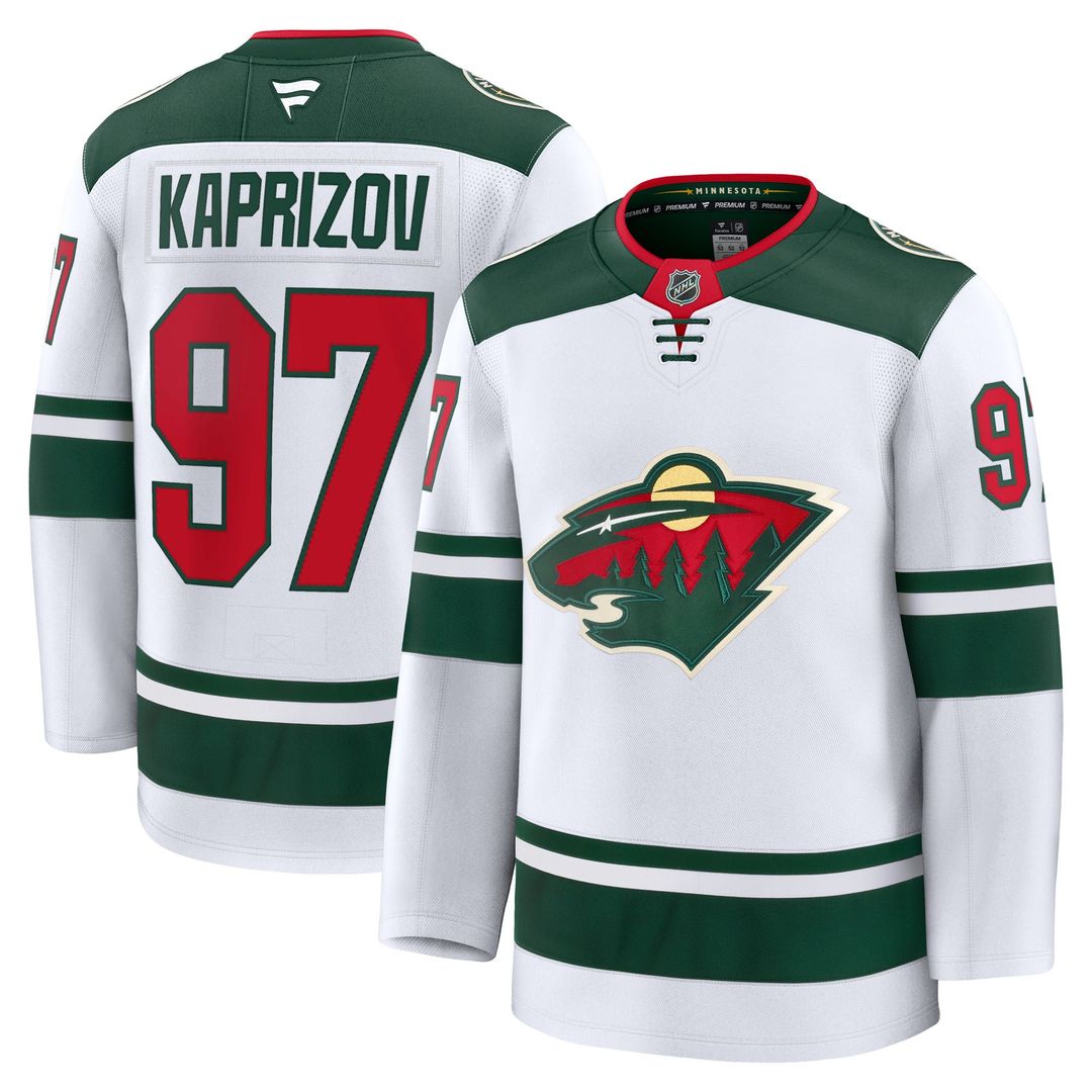 Kirill Kaprizov Minnesota Wild Fanatics Home Premium Jersey - Green