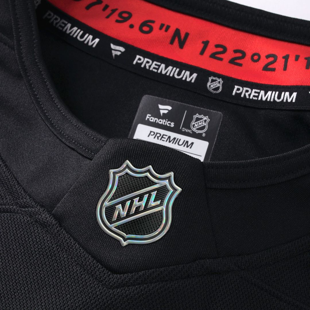 Seattle Kraken Fanatics Alternate Premium Custom Jersey - Black