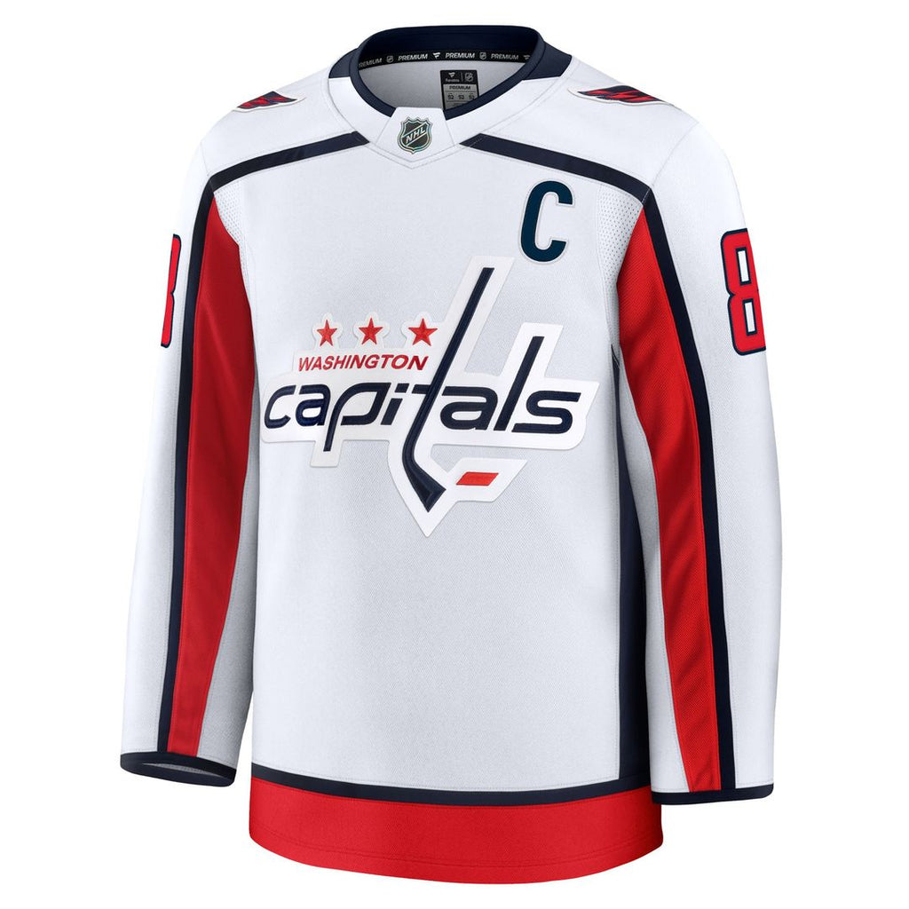 Alexander Ovechkin Washington Capitals Fanatics Away Premium Jersey - White