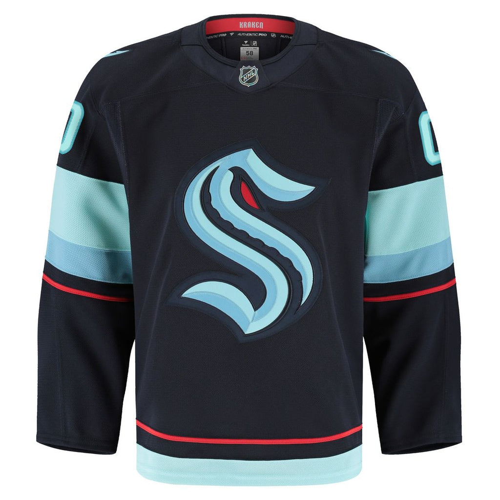 Seattle Kraken Fanatics Alternate Authentic Pro Custom Jersey - Black
