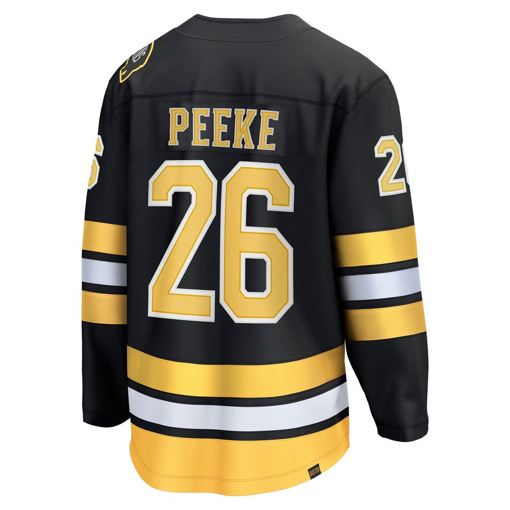 Andrew Peeke Boston Bruins Fanatics Home Breakaway Player Jersey - Black