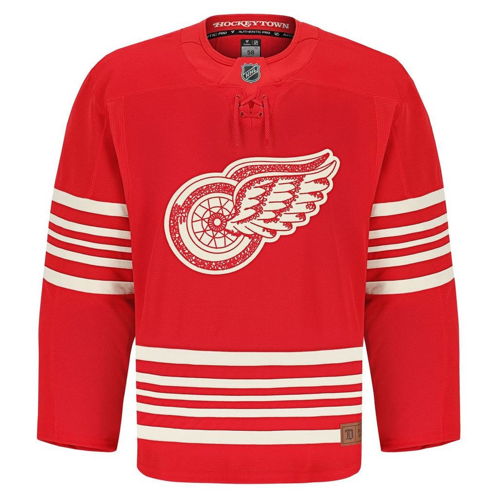 Detroit Red Wings Fanatics Centennial Authentic Pro Jersey - Red