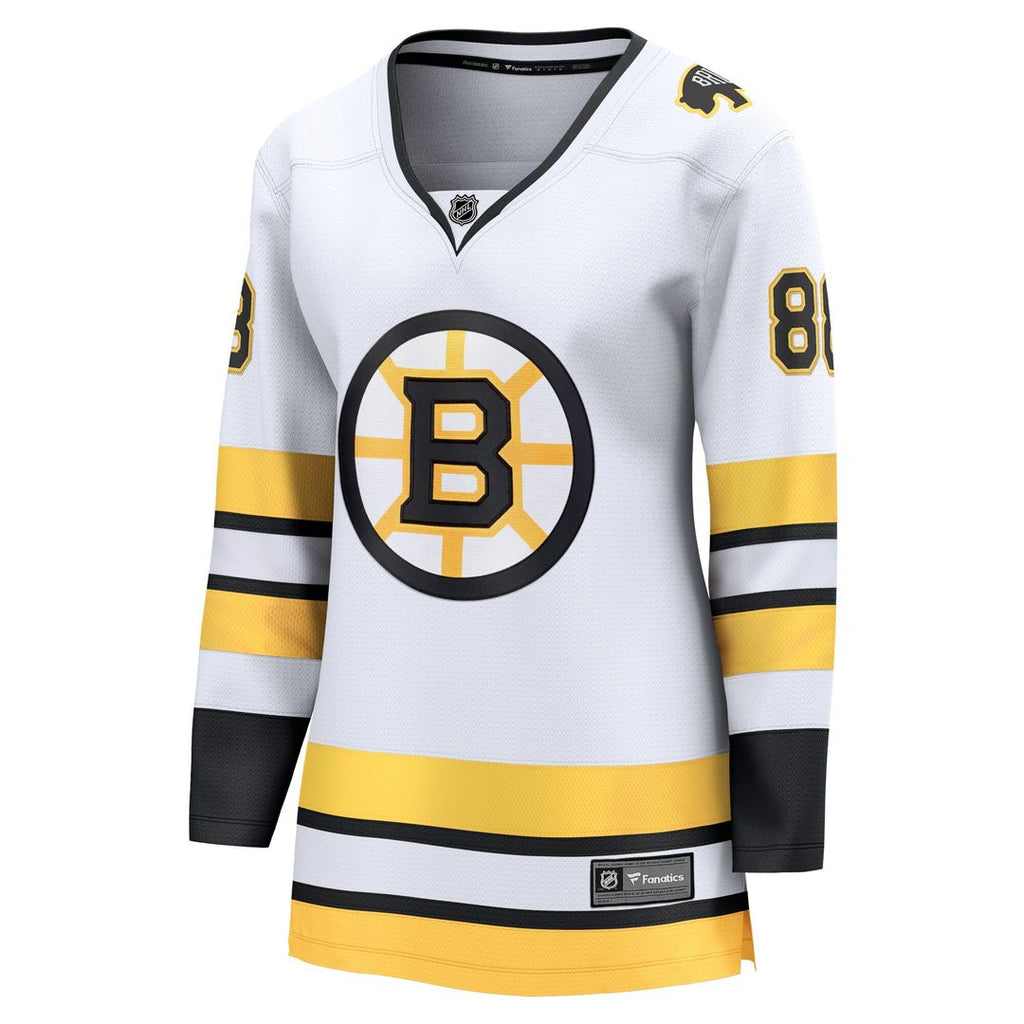 David Pastrnak Boston Bruins Fanatics Women's Home Breakaway Player Jersey - Black