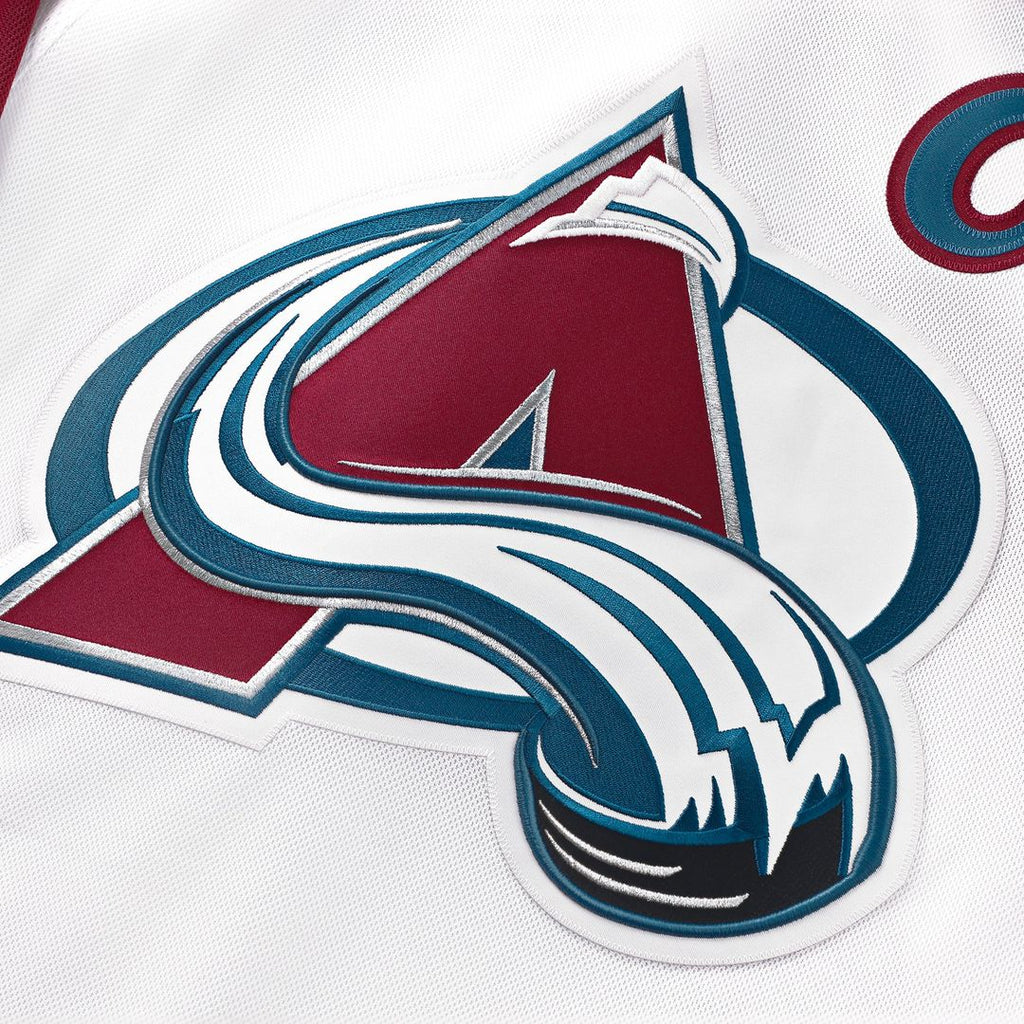 Nathan MacKinnon Colorado Avalanche Fanatics Away Premium Jersey - White