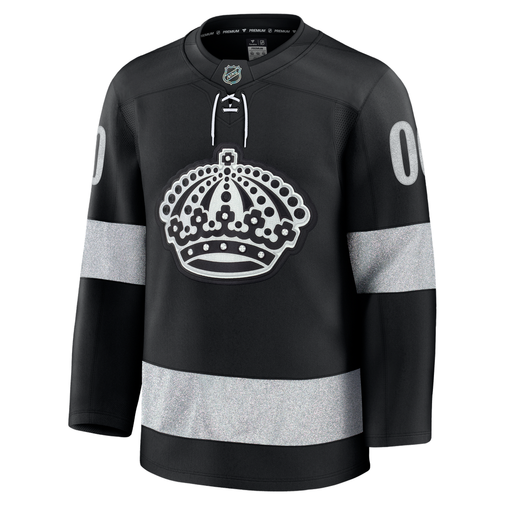 Los Angeles Kings Fanatics Alternate Premium Custom Jersey - Black