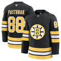 David Pastrnak Boston Bruins Fanatics Home Premium Player Jersey - Black