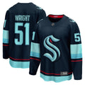 Shane Wright Seattle Kraken Fanatics Men's Home Breakaway Player Jersey - Deep Sea Blue