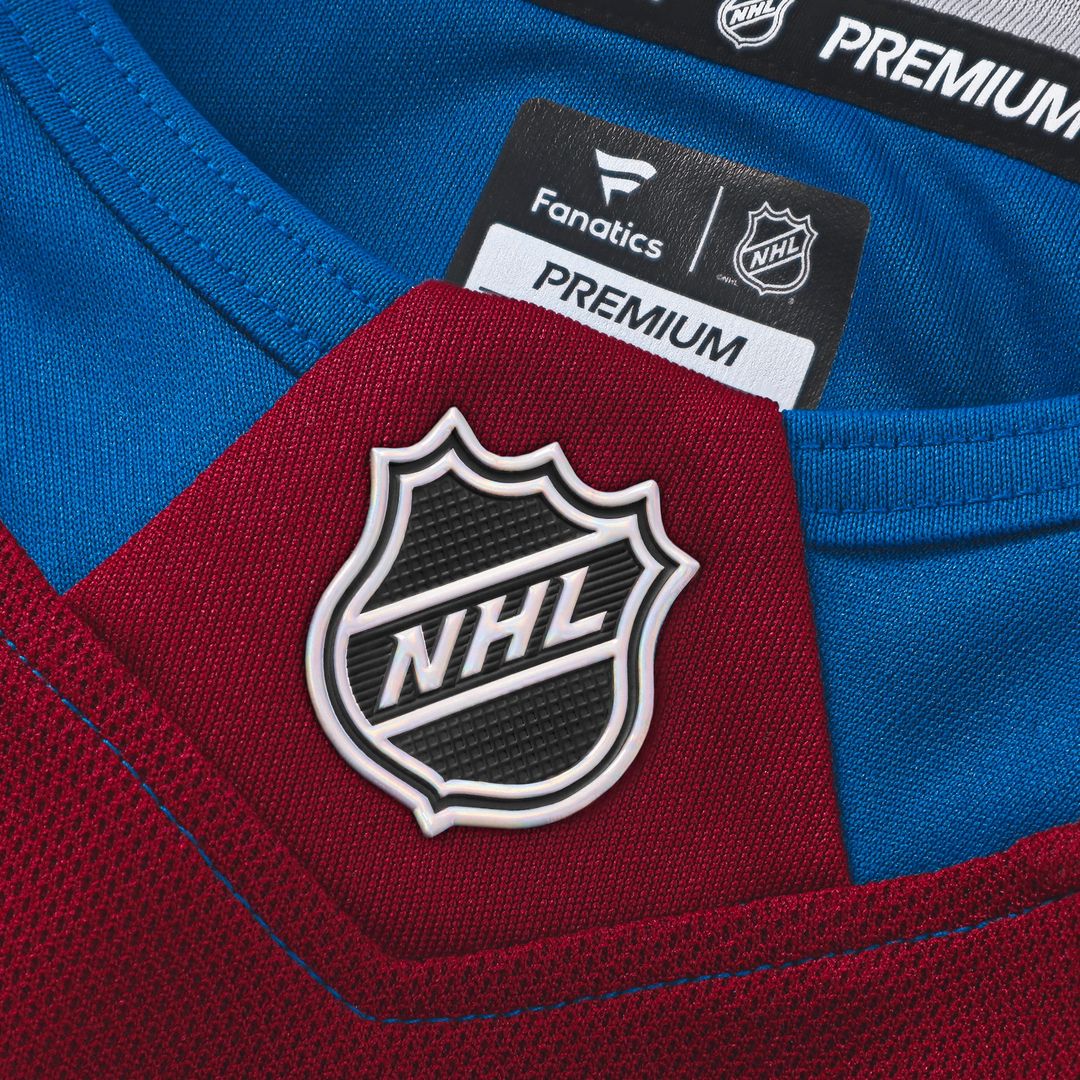 Colorado Avalanche Fanatics Away Premium Custom Jersey - White