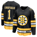 Jeremy Swayman Boston Bruins Fanatics Home Breakaway Jersey - Black