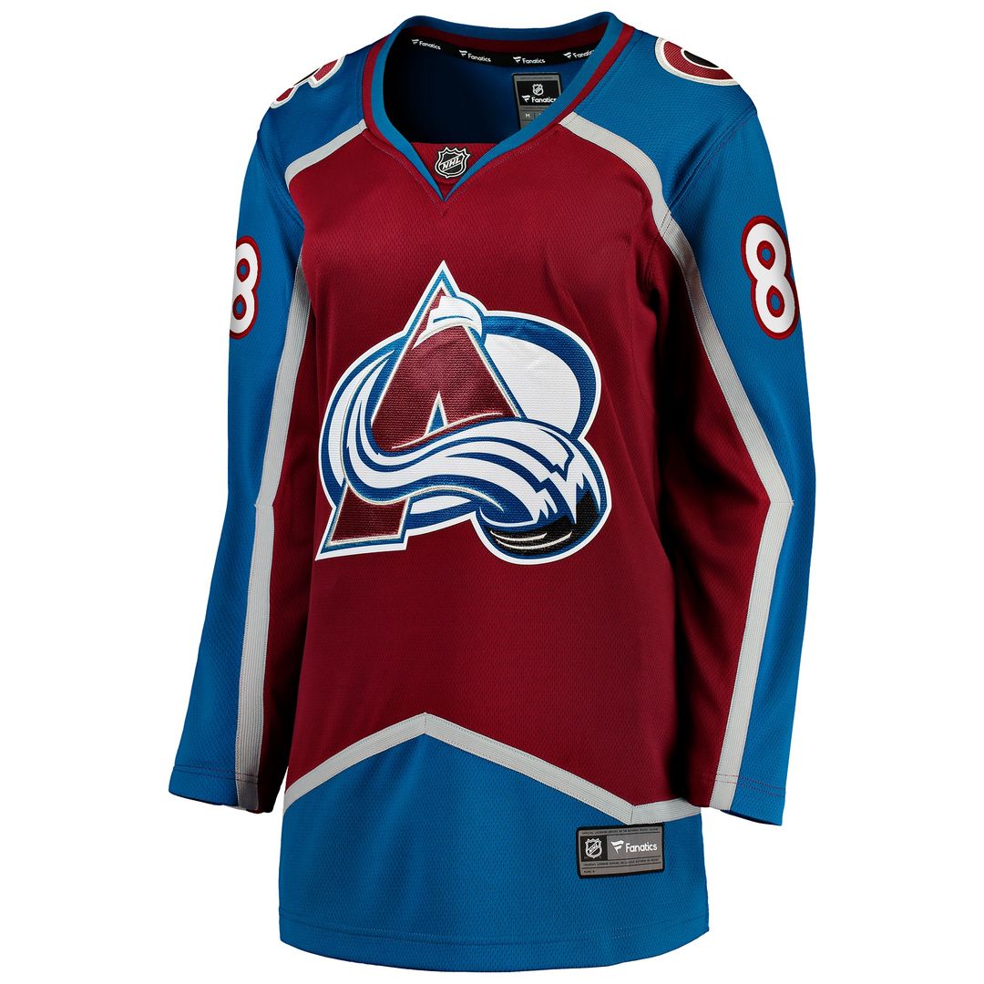 Martin Necas Colorado Avalanche Fanatics Women's  Breakaway Player Jersey - Burgundy