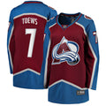 Devon Toews Colorado Avalanche Fanatics Women's Home Breakaway Player Jersey - Burgundy