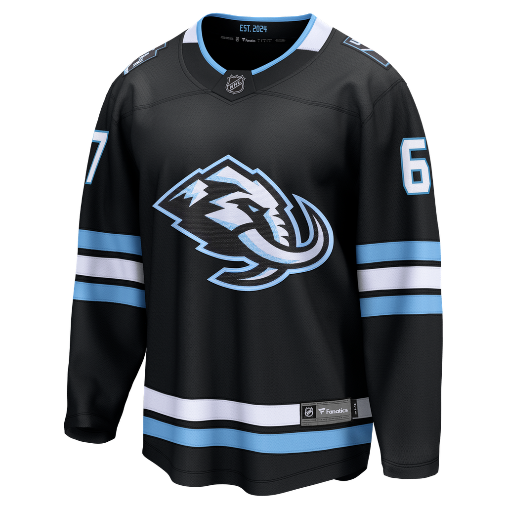 Lawson Crouse Utah Mammoth Fanatics Home Breakaway Player Jersey - Black