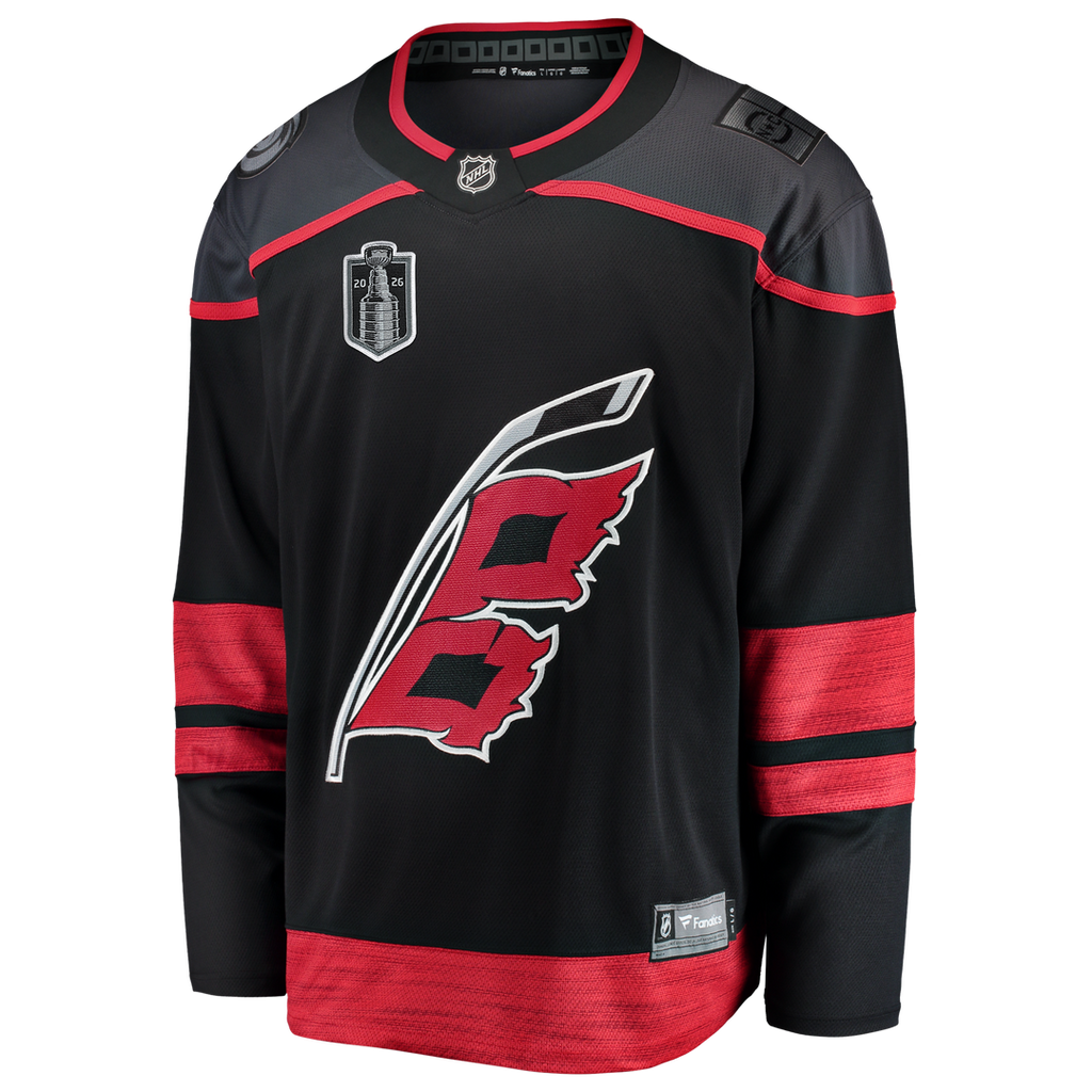 Carolina Hurricanes Fanatics 2026 Stanley Cup Final Home Breakaway Jersey - Black