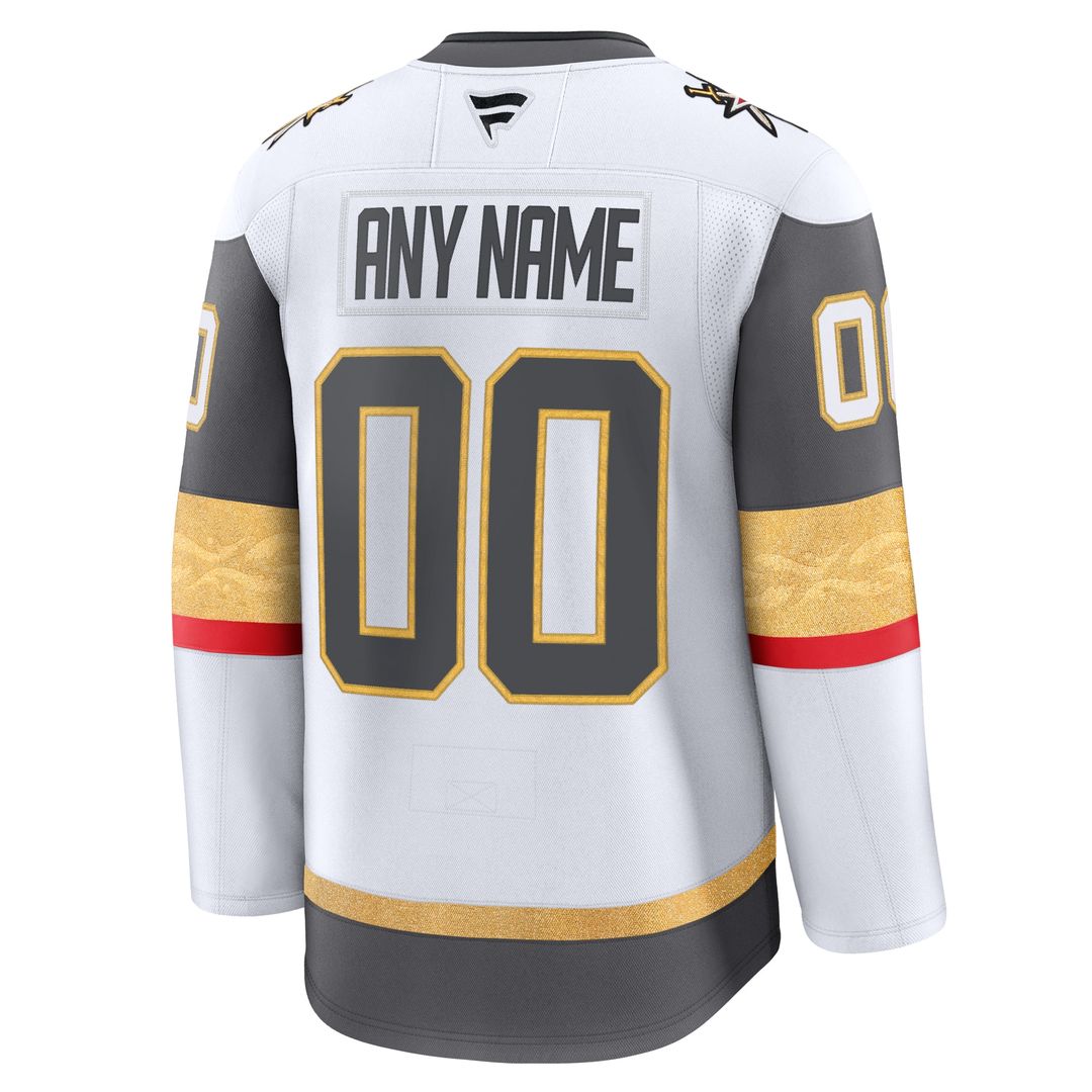 Vegas Golden Knights Fanatics Home Premium Custom Jersey - Gold