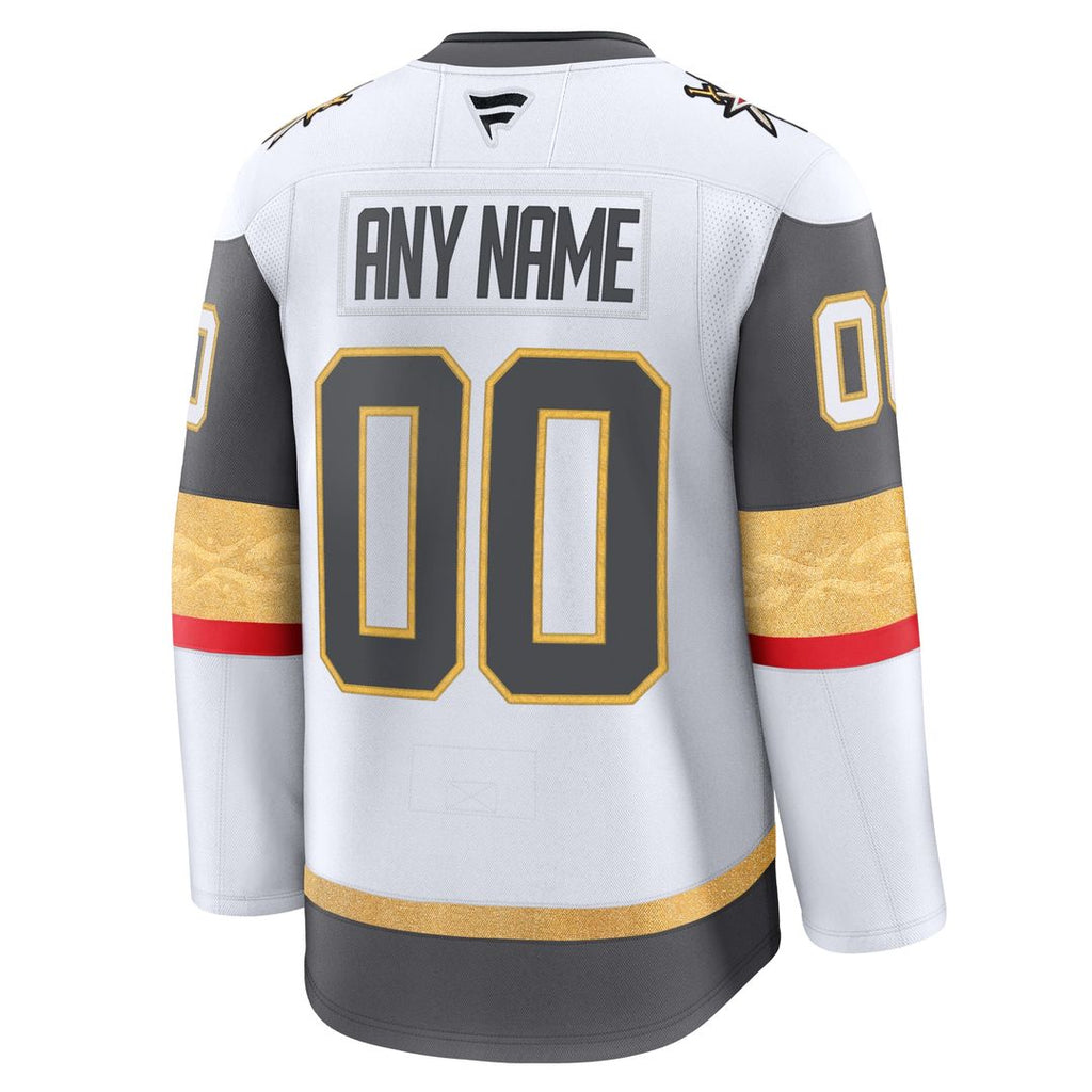 Vegas Golden Knights Fanatics Alternate Premium Custom Jersey - Gray