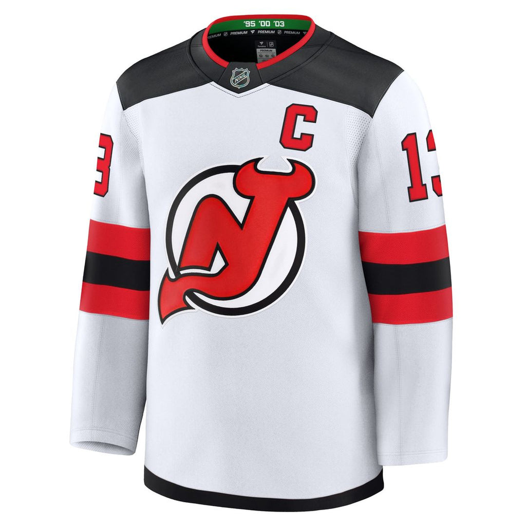 Nico Hischier New Jersey Devils Fanatics Home Premium Jersey - Red