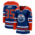 Tristan Jarry Edmonton Oilers Fanatics Women's Home Breakaway Player Jersey - Royal