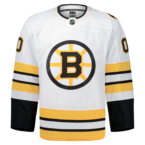 Boston Bruins Fanatics Away Authentic Pro Custom Jersey - White