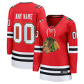 Chicago Blackhawks Fanatics Women's Centennial Breakaway Custom Jersey - Red