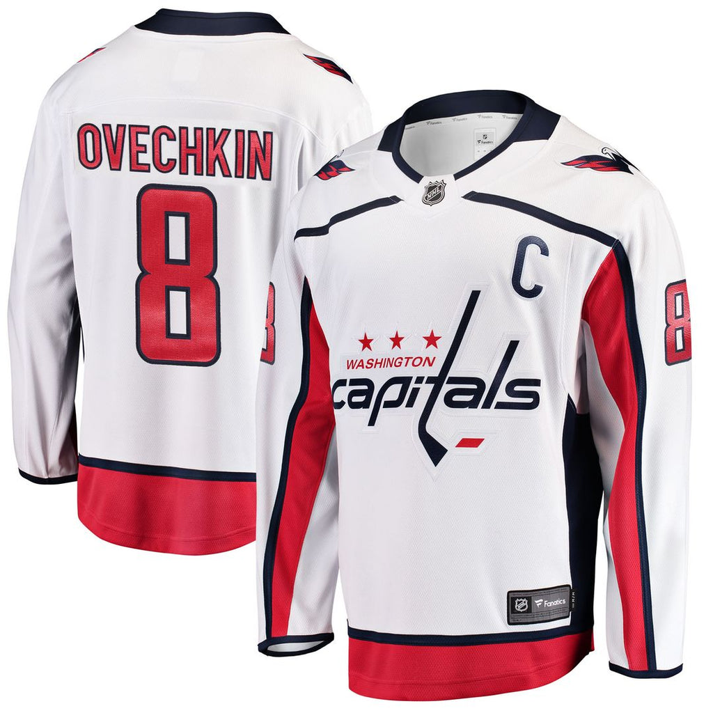 Alexander Ovechkin Washington Capitals Fanatics  Breakaway Jersey - White
