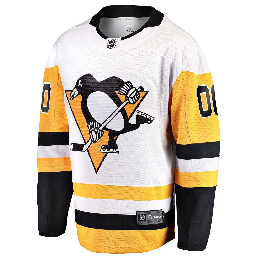 Pittsburgh Penguins Fanatics Home Breakaway Custom Jersey - Black