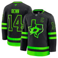 Jamie Benn Dallas Stars Fanatics Alternate Premium Jersey - Black