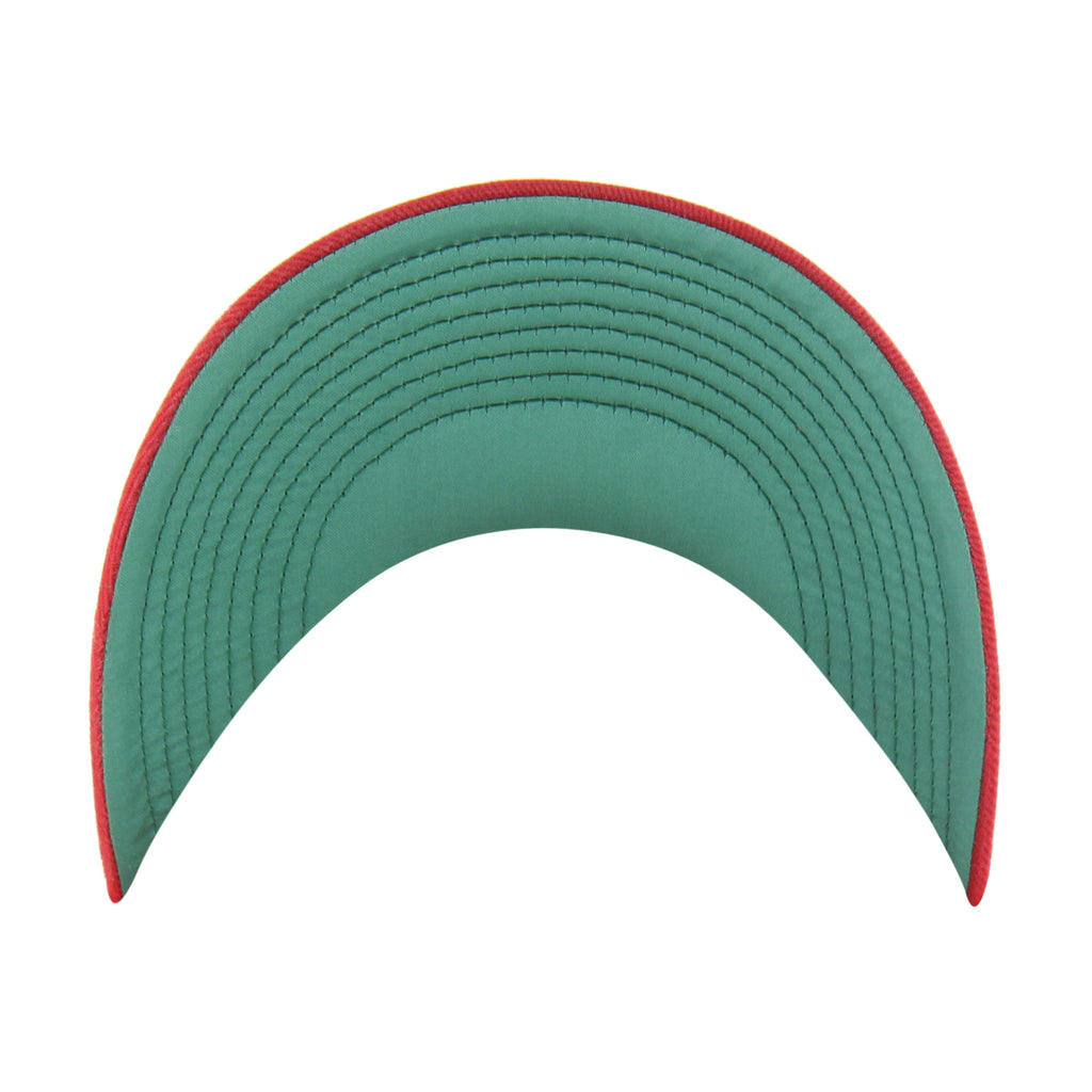 CHICAGO BLACKHAWKS CHAIN SIDE STITCH '47 CLEAN UP ROUND VISOR