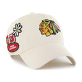 CHICAGO BLACKHAWKS BADGES '47 CLEAN UP