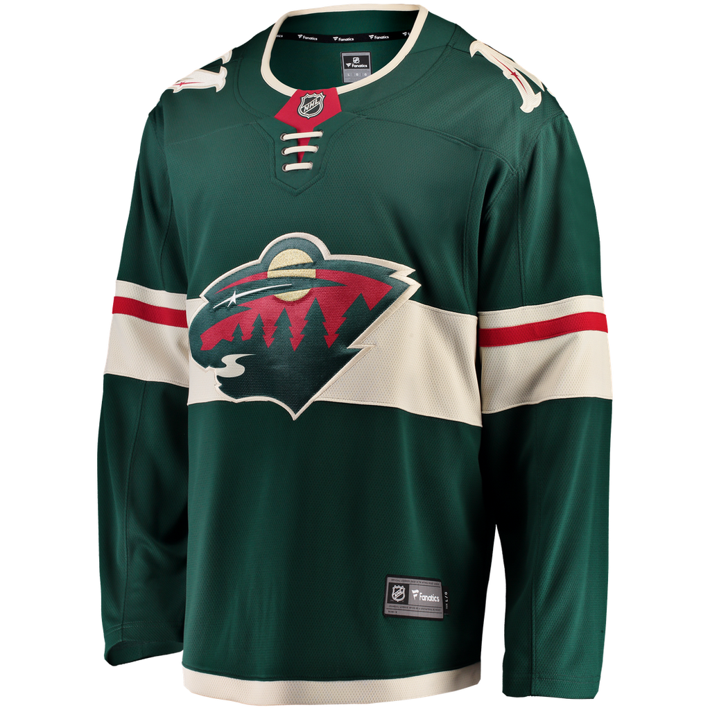 Minnesota Wild Fanatics Home Breakaway Jersey - Green