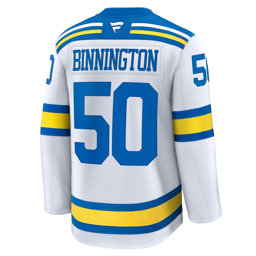 Jordan Binnington St. Louis Blues Fanatics Home Premium Player Jersey - Blue