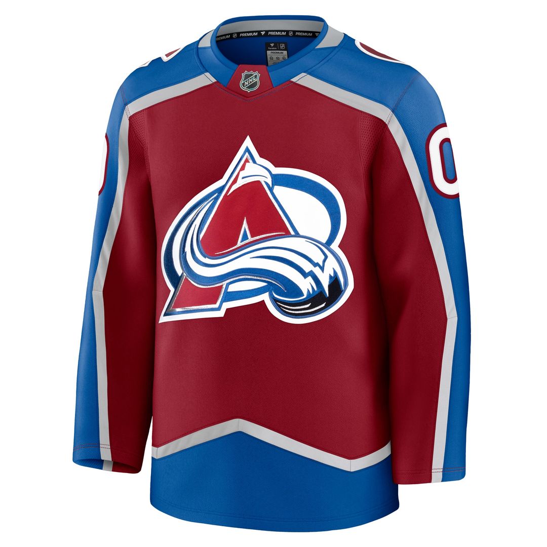 Colorado Avalanche Fanatics Alternate Heritage Premium Custom Jersey - Blue