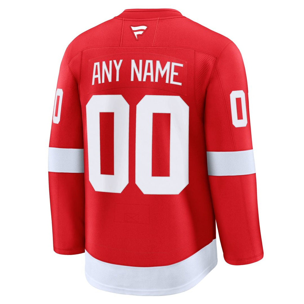 Detroit Red Wings Fanatics Away Premium Custom Jersey - White