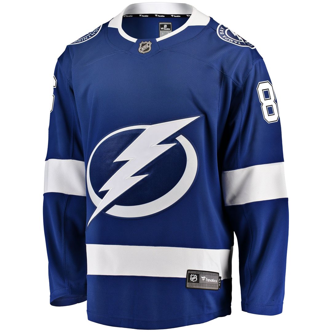 Nikita Kucherov Tampa Bay Lightning Fanatics  Breakaway Jersey - Blue