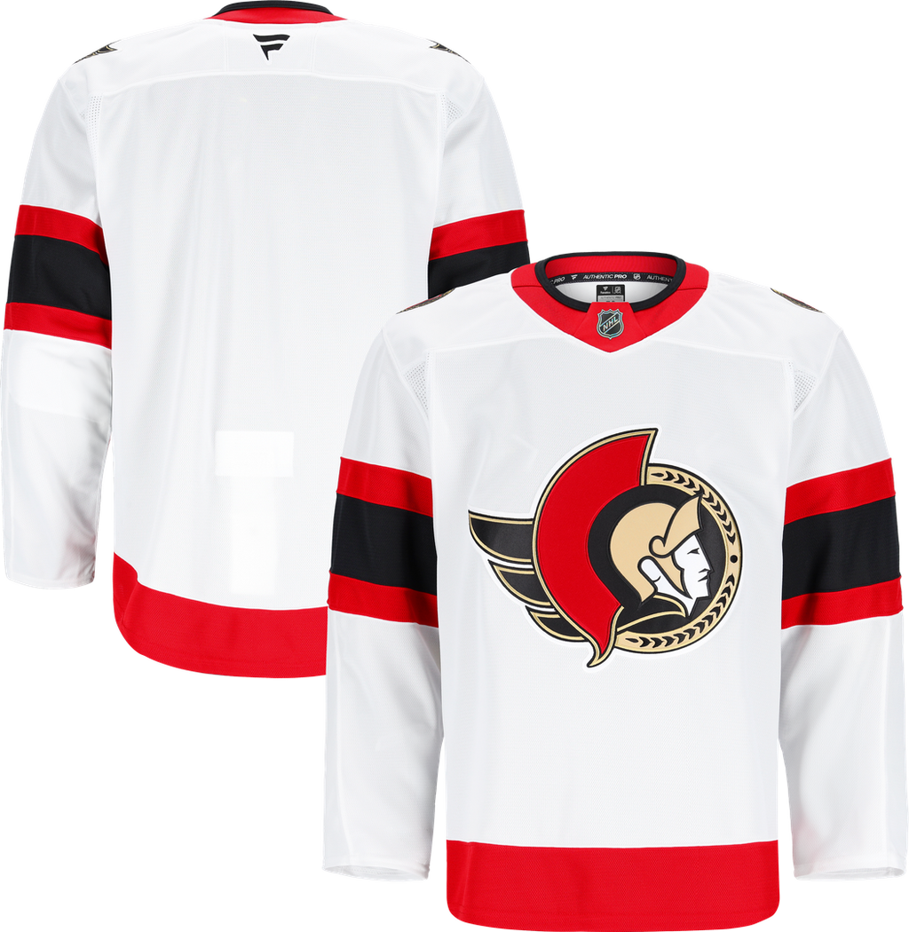 Ottawa Senators Fanatics Away Authentic Pro Jersey - White