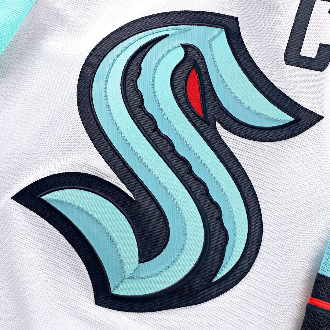 Seattle Kraken Fanatics Home Premium Jersey - Deep Sea Blue