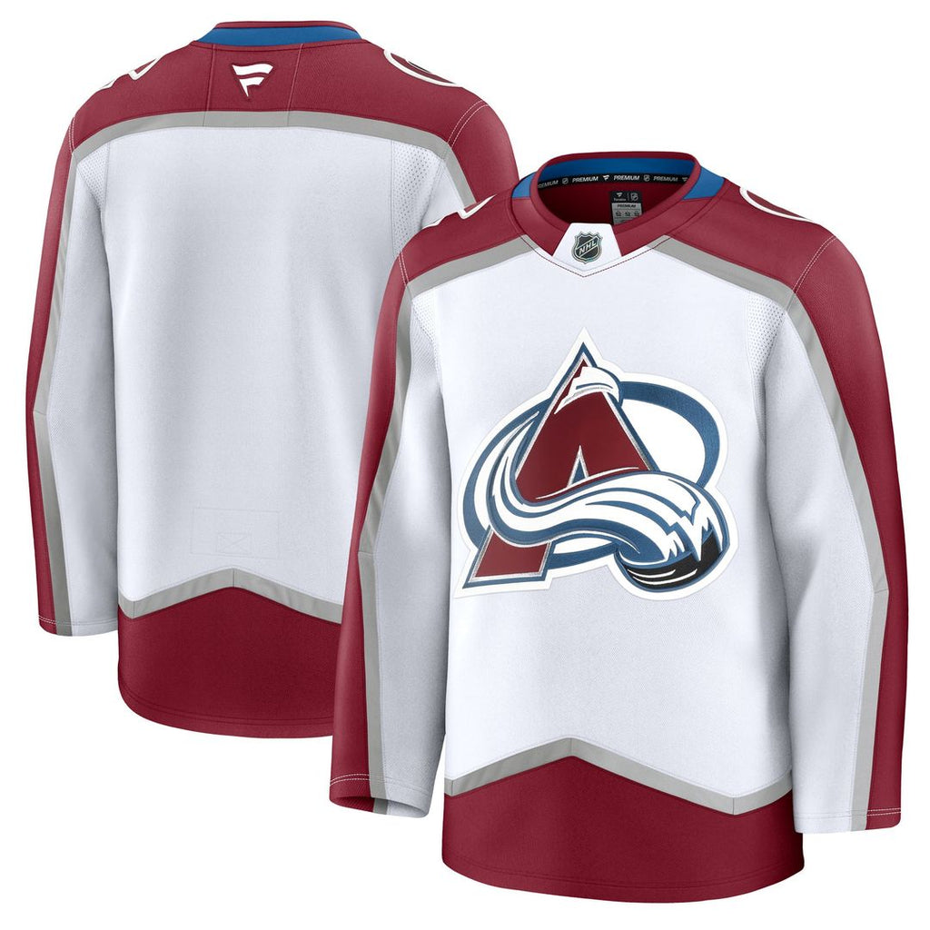 Colorado Avalanche Fanatics Away Premium Jersey - White
