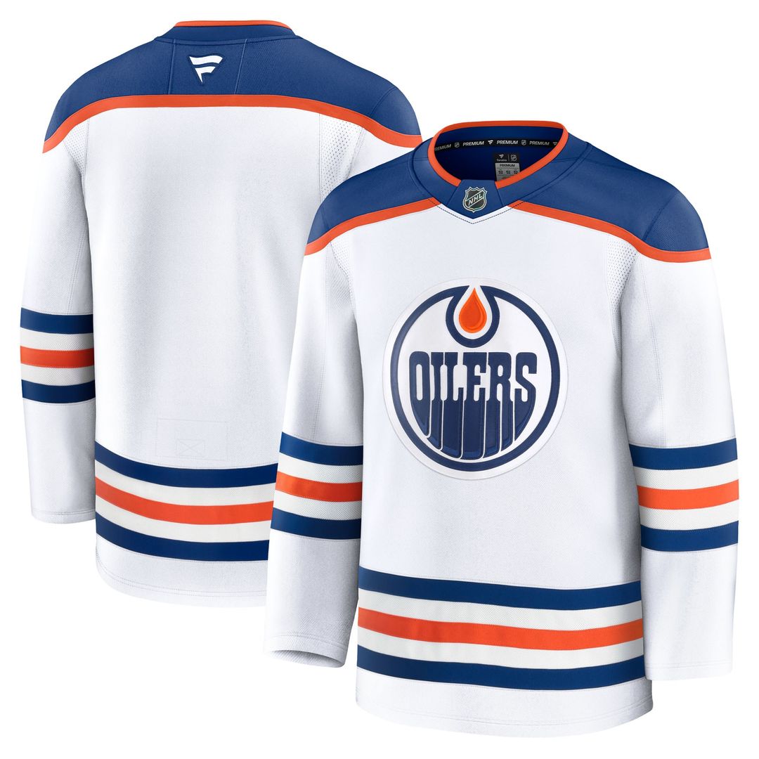 Edmonton Oilers Fanatics Home Premium Jersey - Royal