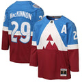 Nathan MacKinnon Colorado Avalanche Mitchell & Ness Youth 2020 Stadium Series Power Play Jersey - Blue/Burgundy