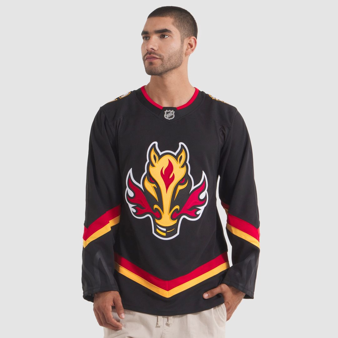 Calgary Flames Fanatics Home Premium Jersey - Red
