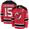 Jamie Langenbrunner New Jersey Devils Fanatics Premier Breakaway Retired Player Jersey - Red