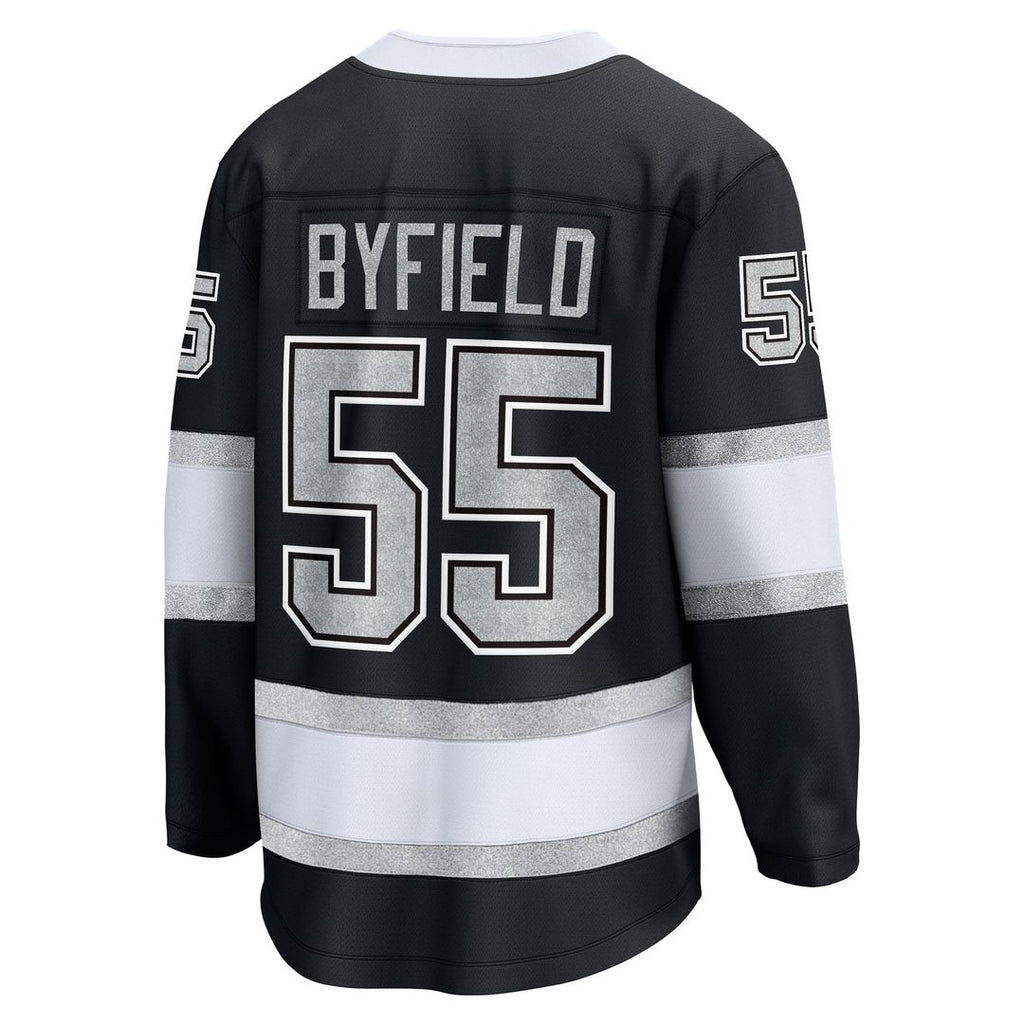 Quinton Byfield Los Angeles Kings Fanatics Home Breakaway Jersey - Black