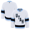 Utah Mammoth Fanatics Away Authentic Pro Jersey - White