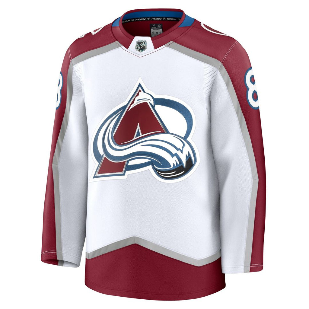 Cale Makar Colorado Avalanche Fanatics Home Premium Jersey - Burgundy