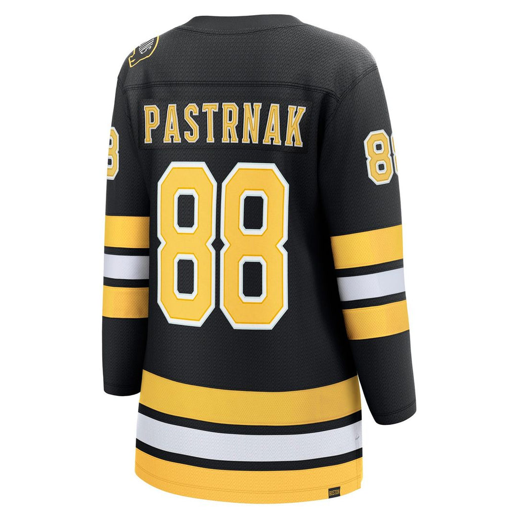 David Pastrnak Boston Bruins Fanatics Women's Home Breakaway Player Jersey - Black