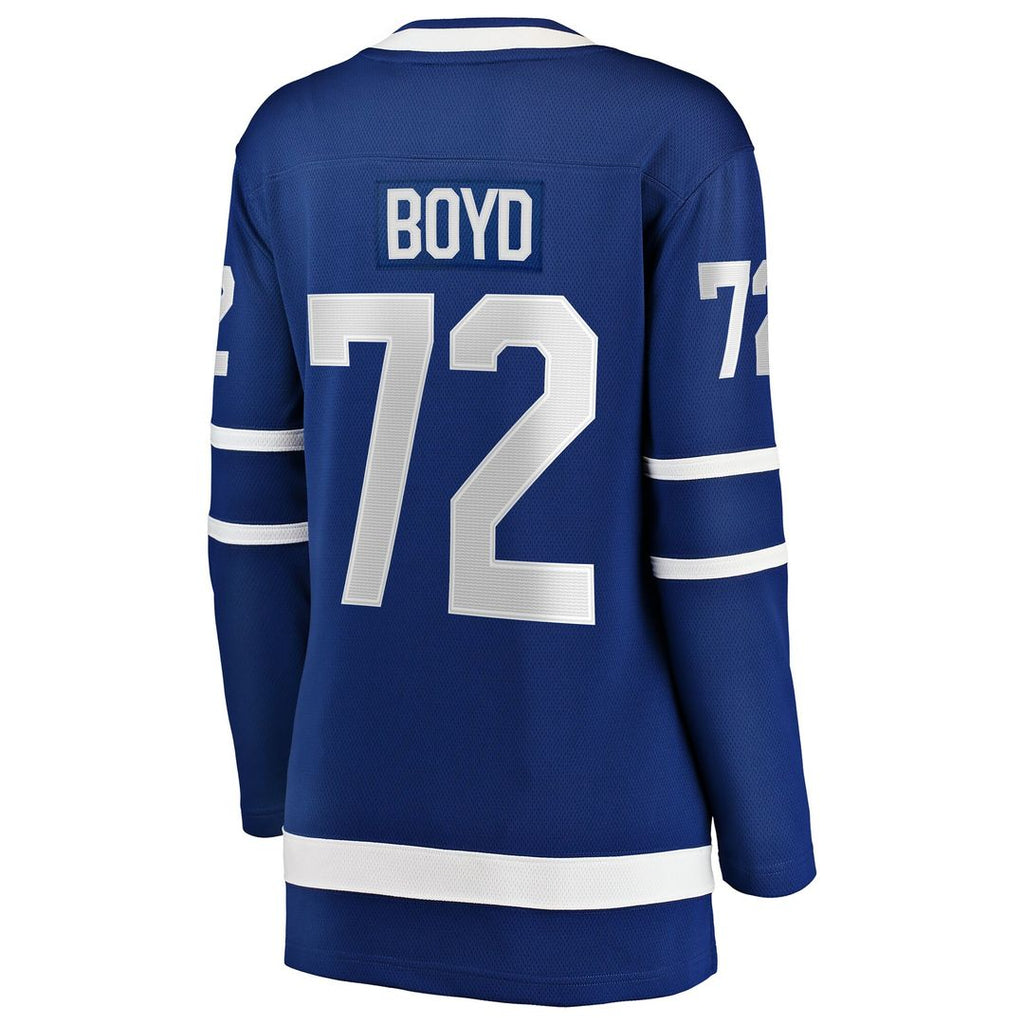 Travis Boyd Toronto Maple Leafs Fanatics Women's Home Breakaway Jersey - Blue