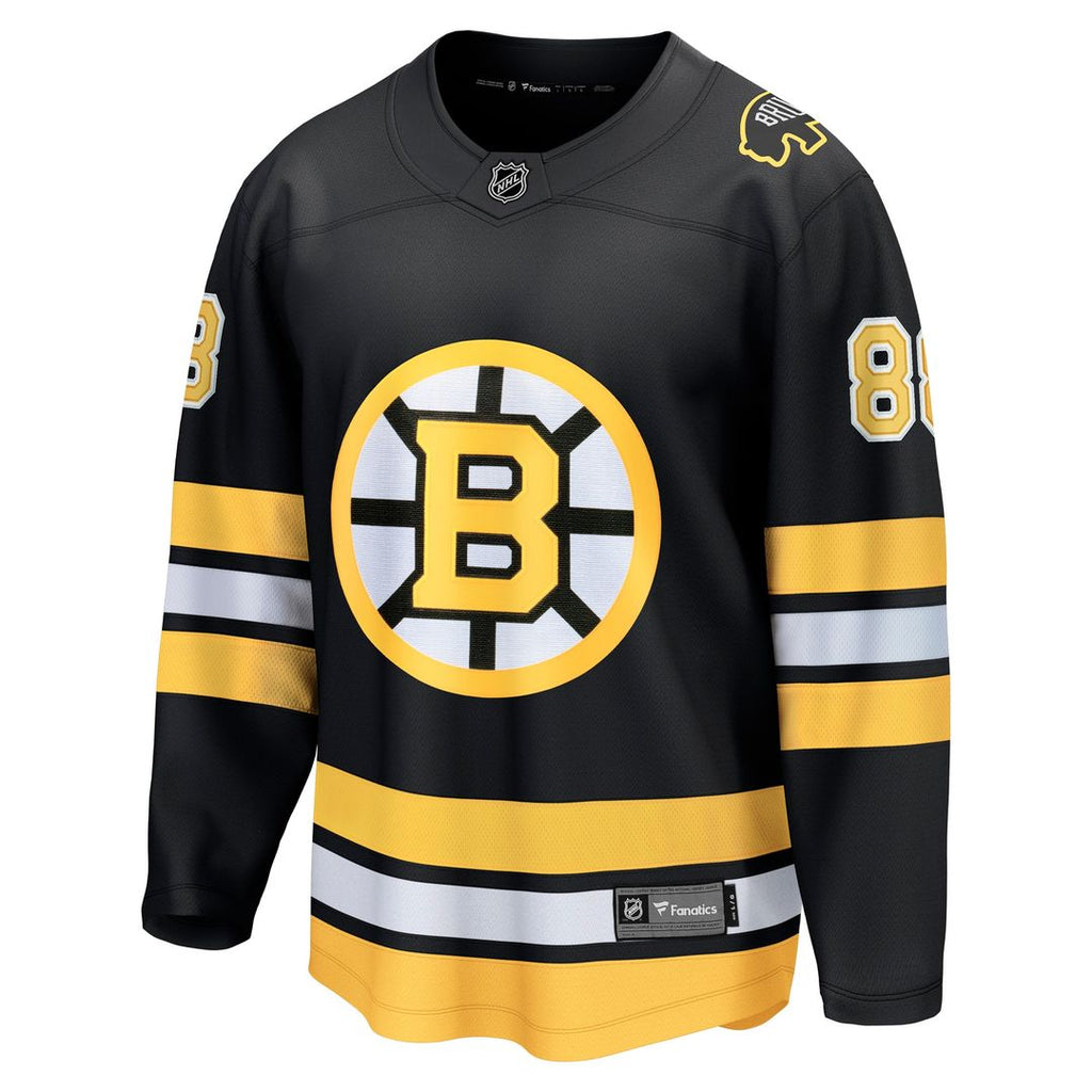 David Pastrnak Boston Bruins Fanatics Home Breakaway Player Jersey - Black